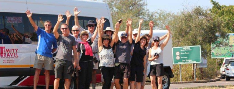 Australian Group at Kruger National Park